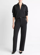 Cotton-Blend Trouser