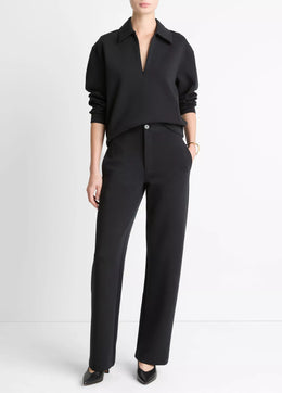 Cotton-Blend Trouser