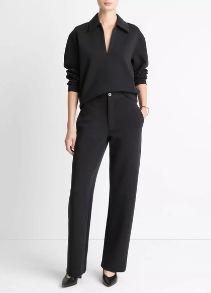 Cotton-Blend Trouser