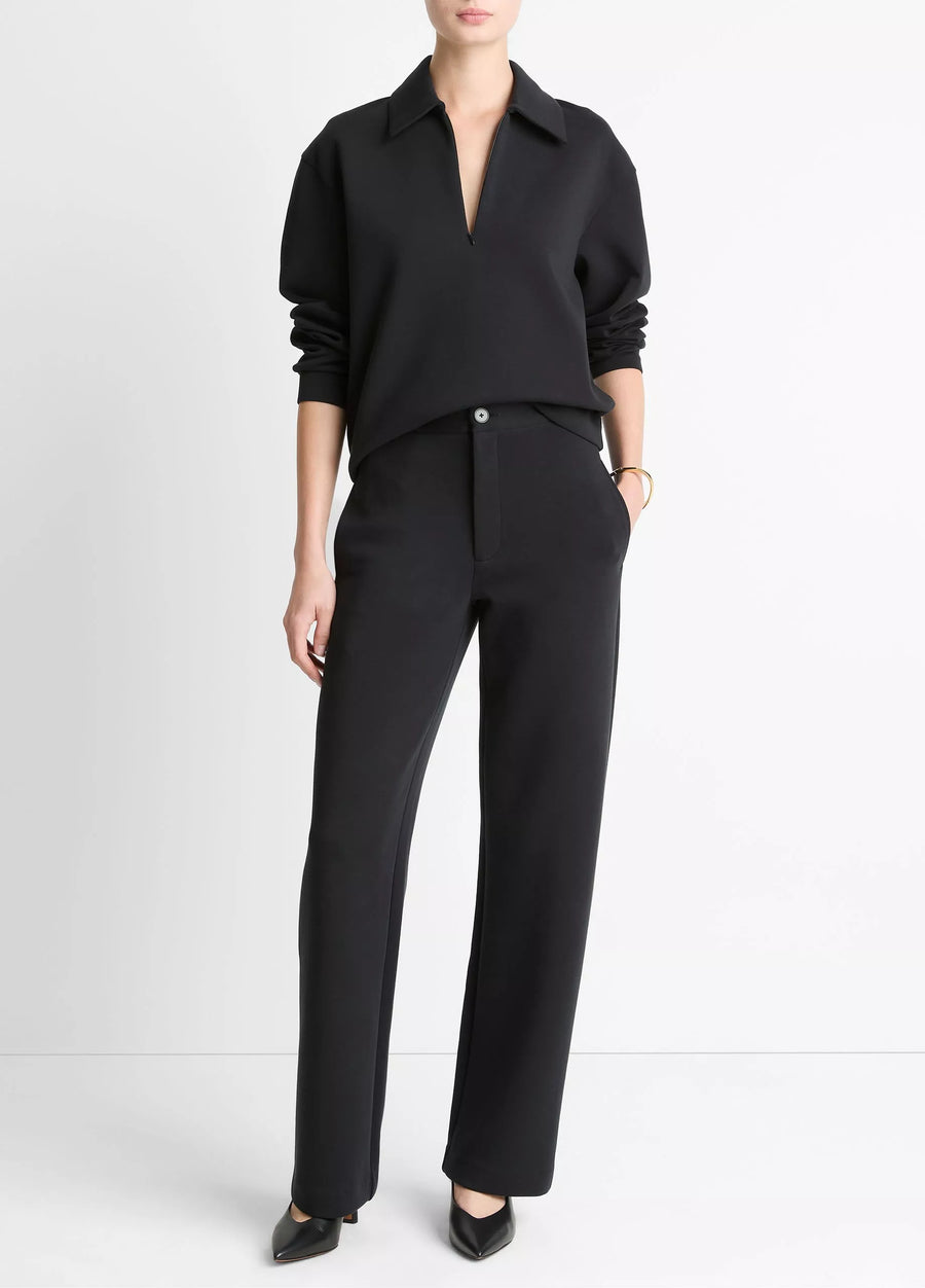 Cotton-Blend Trouser
