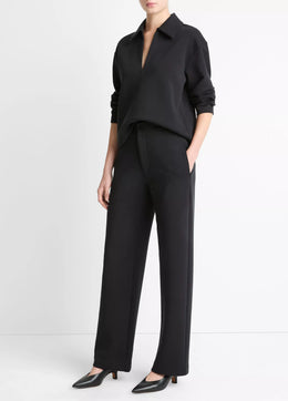 Cotton-Blend Trouser