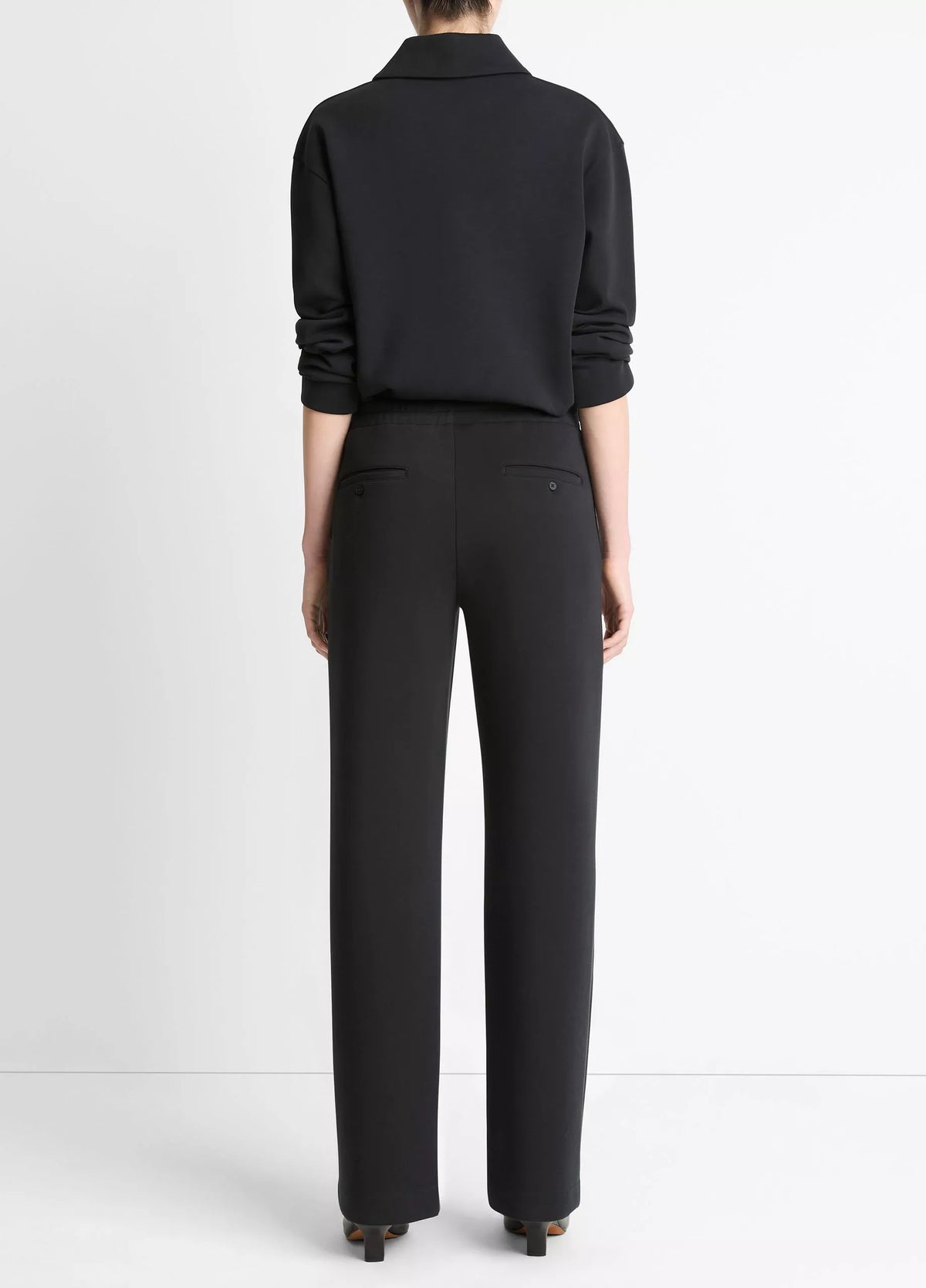 Cotton-Blend Trouser