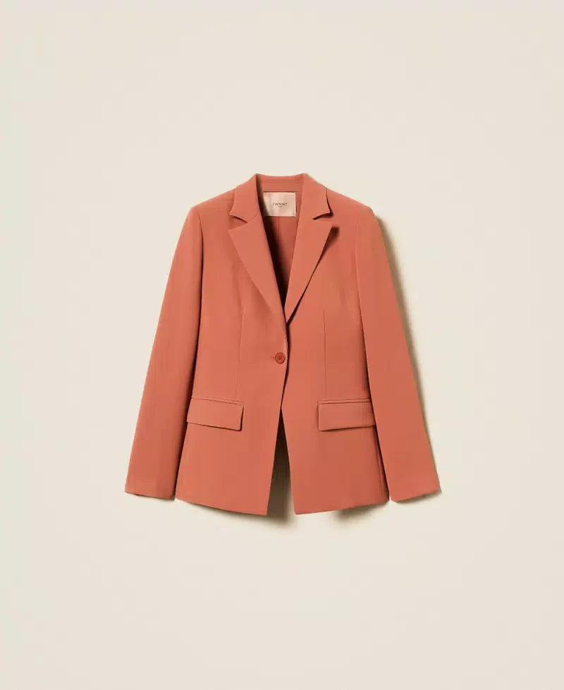 Twinset Madreperla Woven Blazer