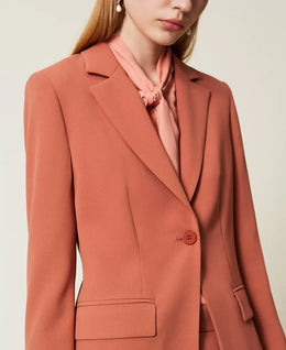 Twinset Madreperla Woven Blazer