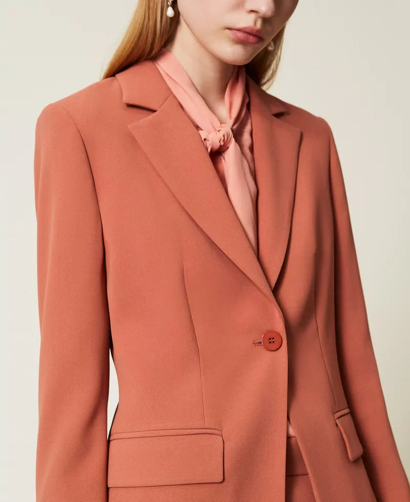 Twinset Madreperla Woven Blazer