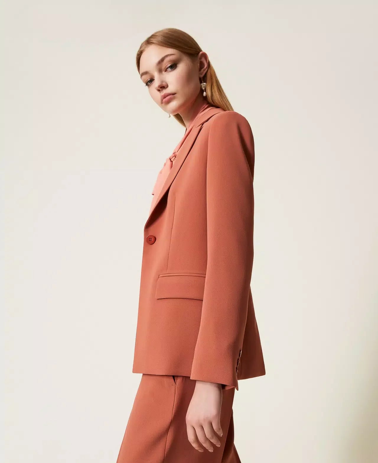 Twinset Madreperla Woven Blazer