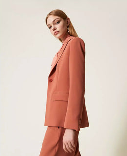 Twinset Madreperla Woven Blazer