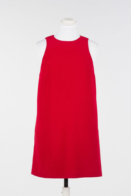 Twinset Venetian Red Flared Mini Dress