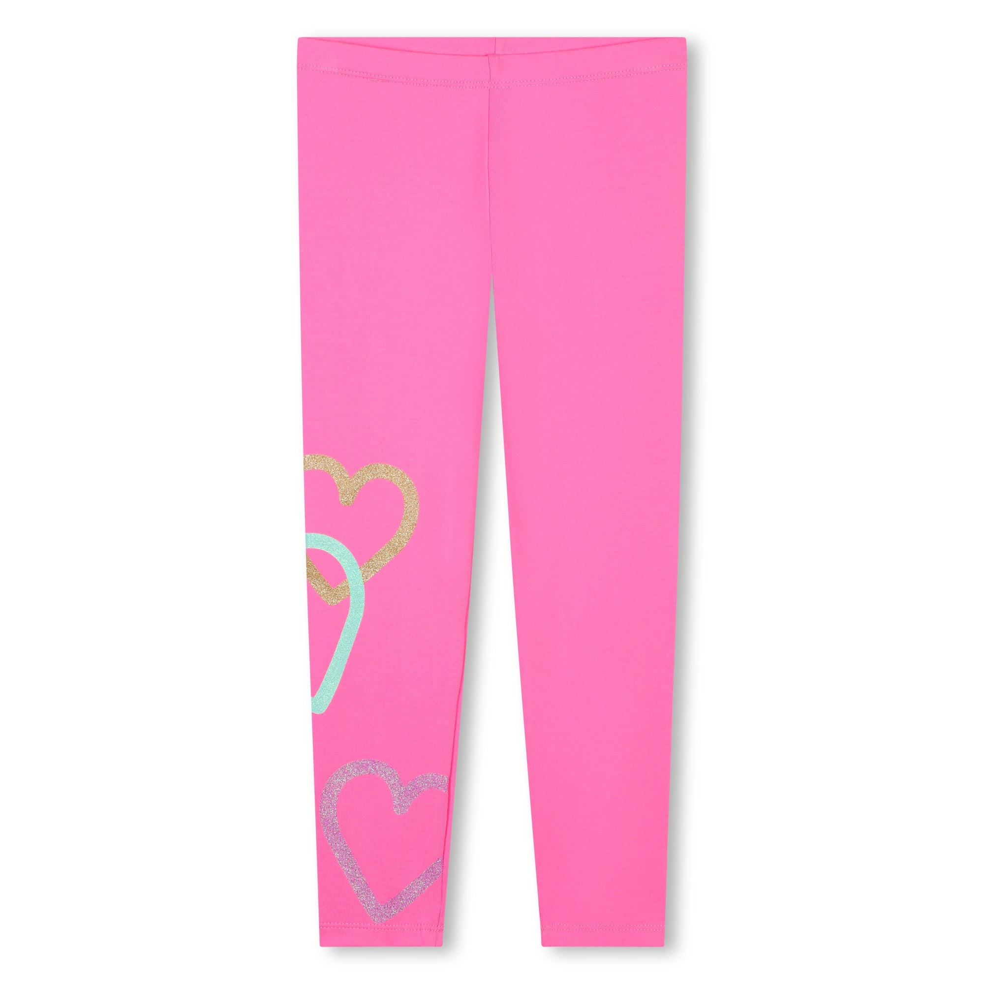 Billieblush Leggings With Heart Graphic