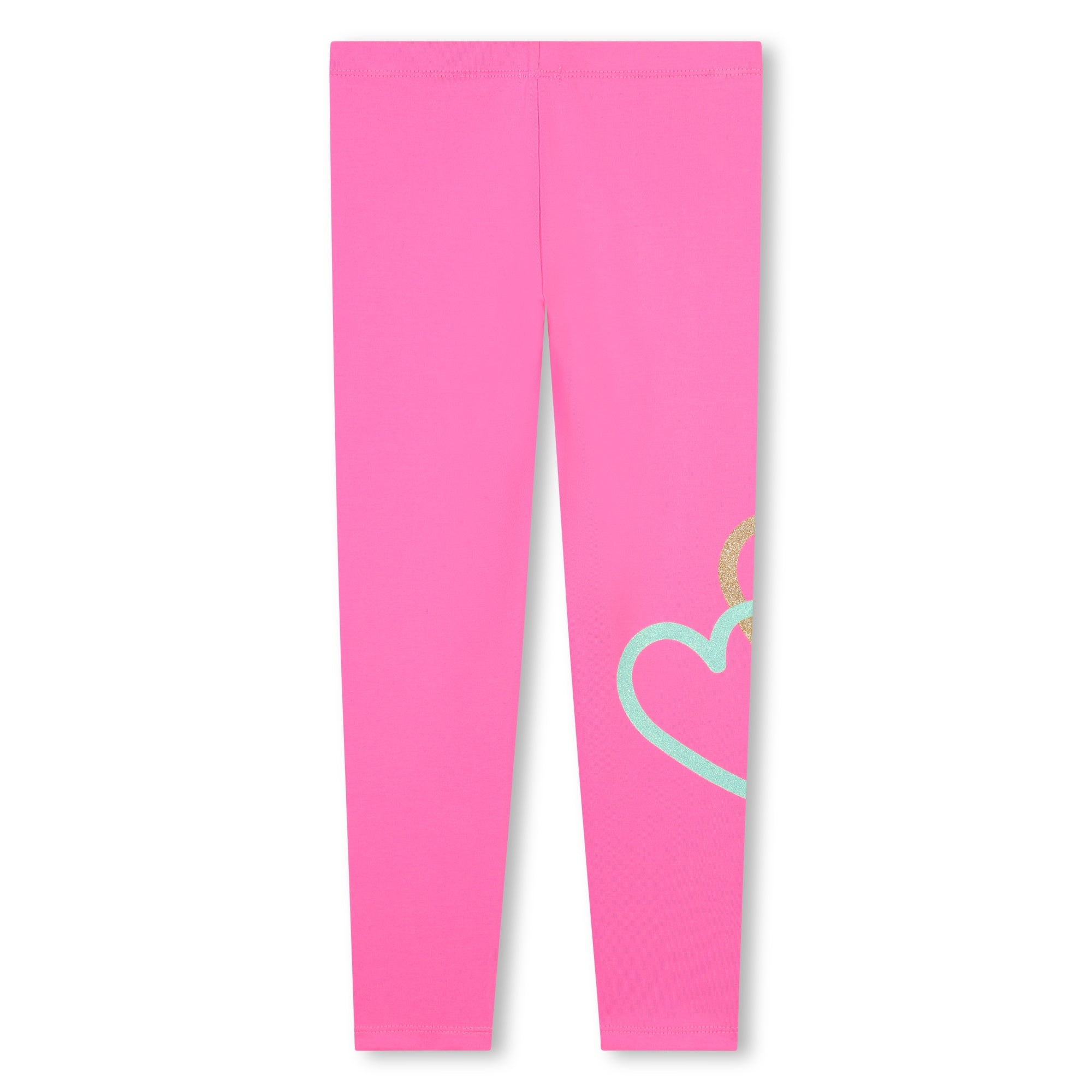 Billieblush Leggings With Heart Graphic