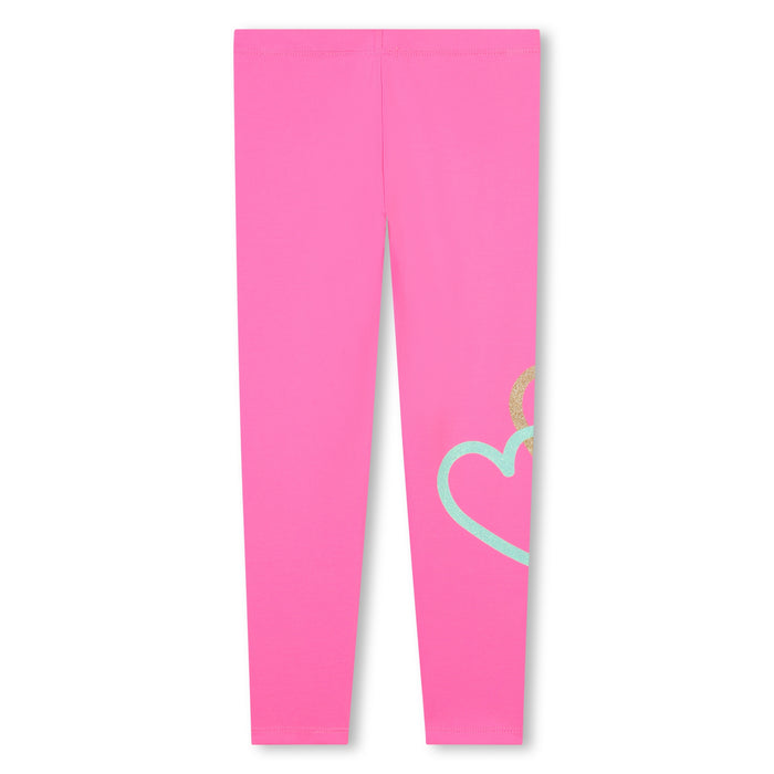 Leggings With Heart Graphic