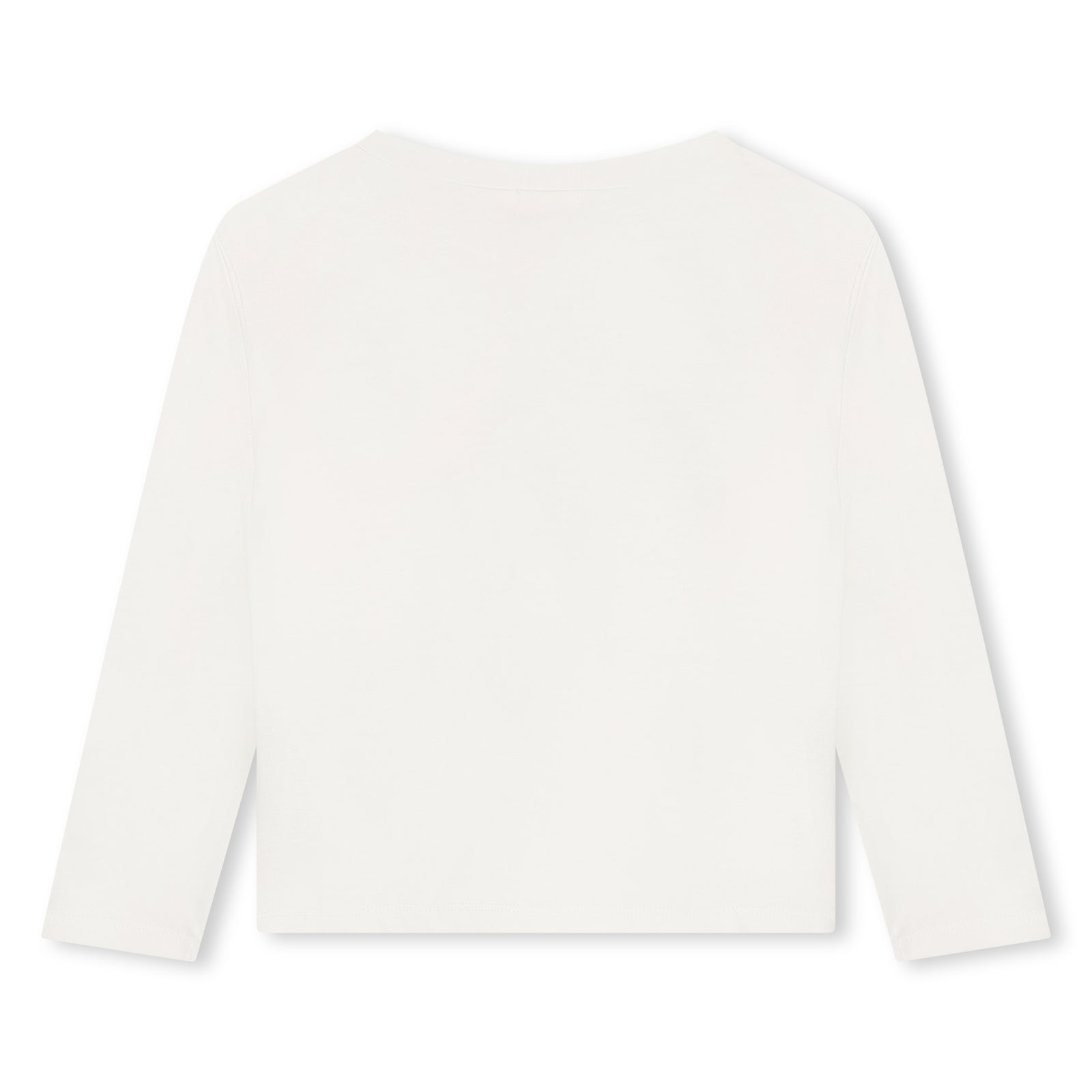 Long Sleeve Tshirt With Heart Graphic