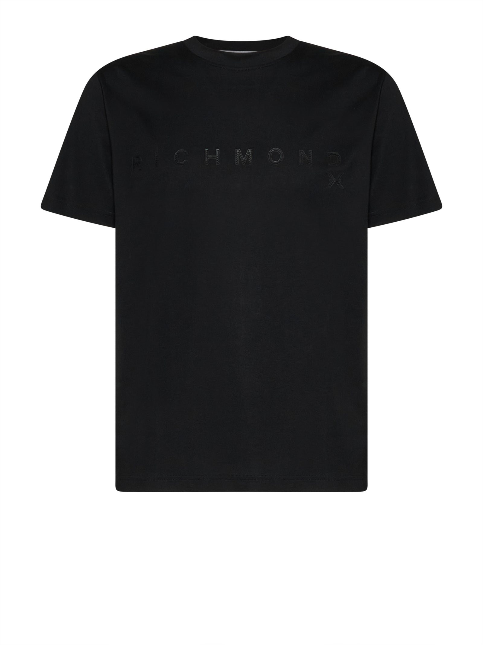 John Richmond Logo-Embroidered T-Shirt