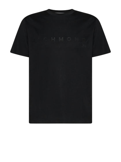 John Richmond Logo-Embroidered T-Shirt