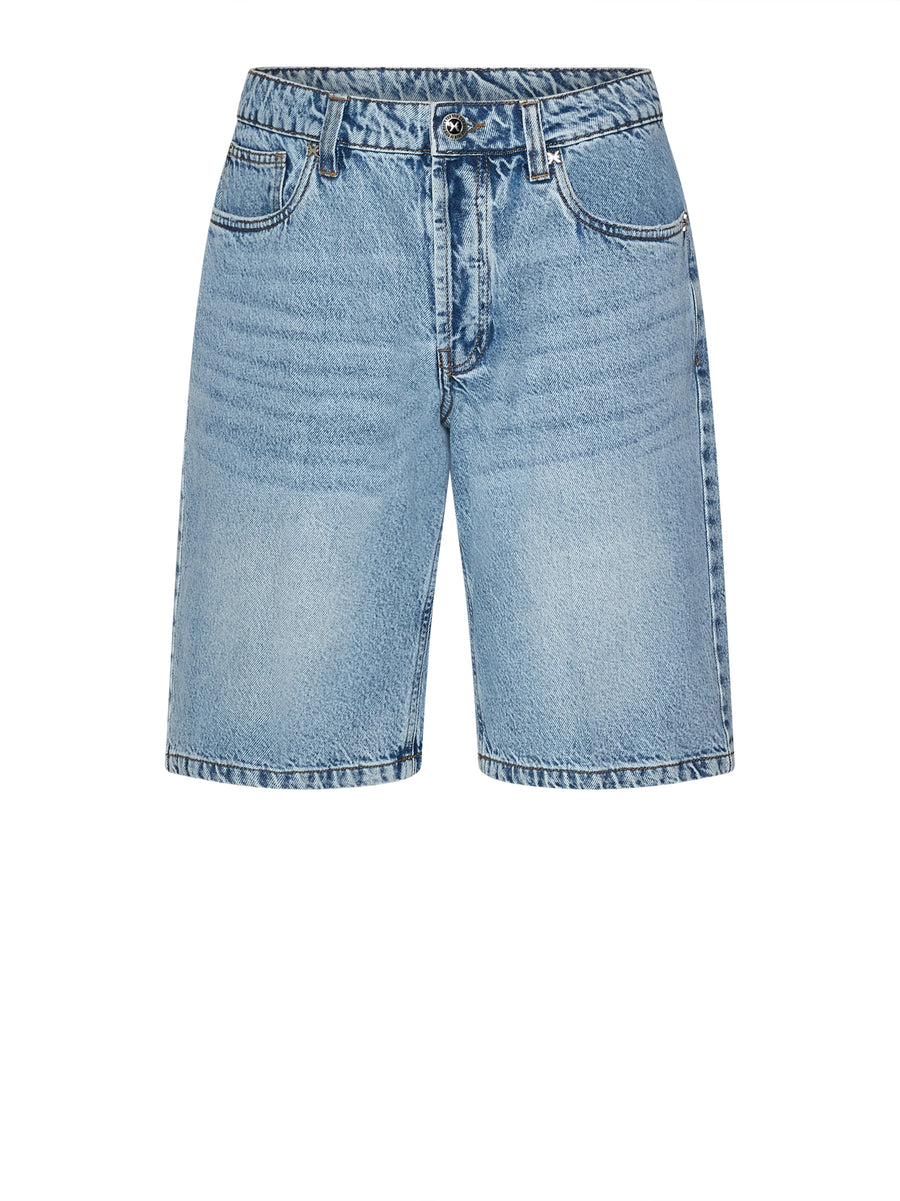 John Richmond Denim Bermuda Shorts