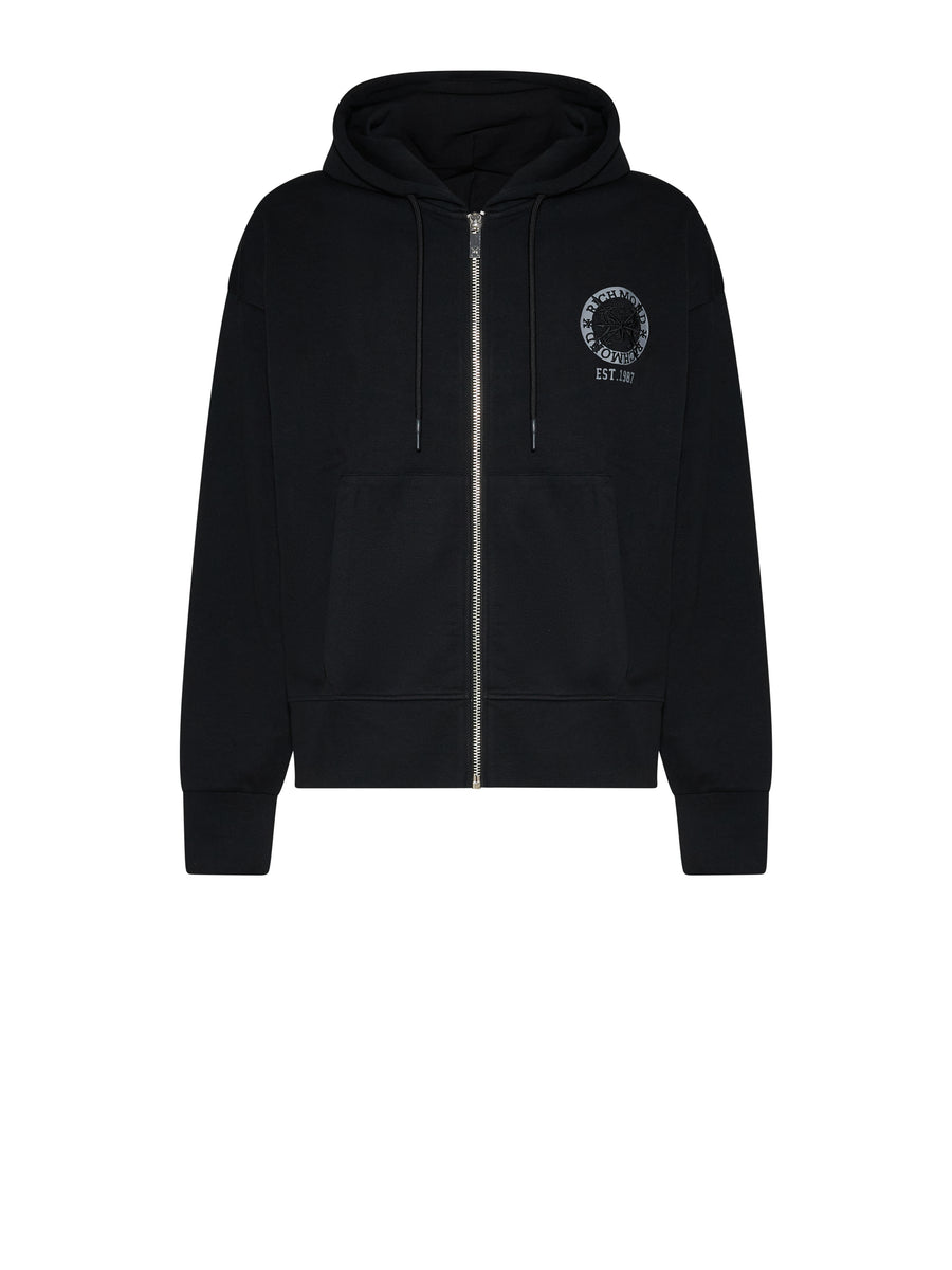 John Richmond Zip-Up Hoodie