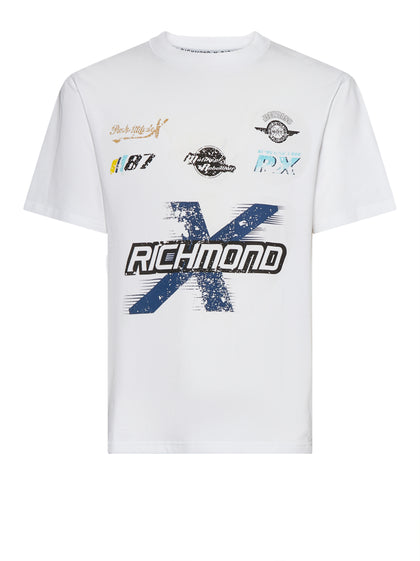 John Richmond T-Shirt With Iconic Graphics