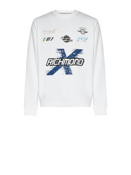 John Richmond Crew-Neck Sweatshirt