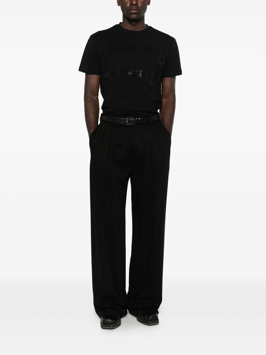 John Richmond Crystal-Embellished T-Shirt