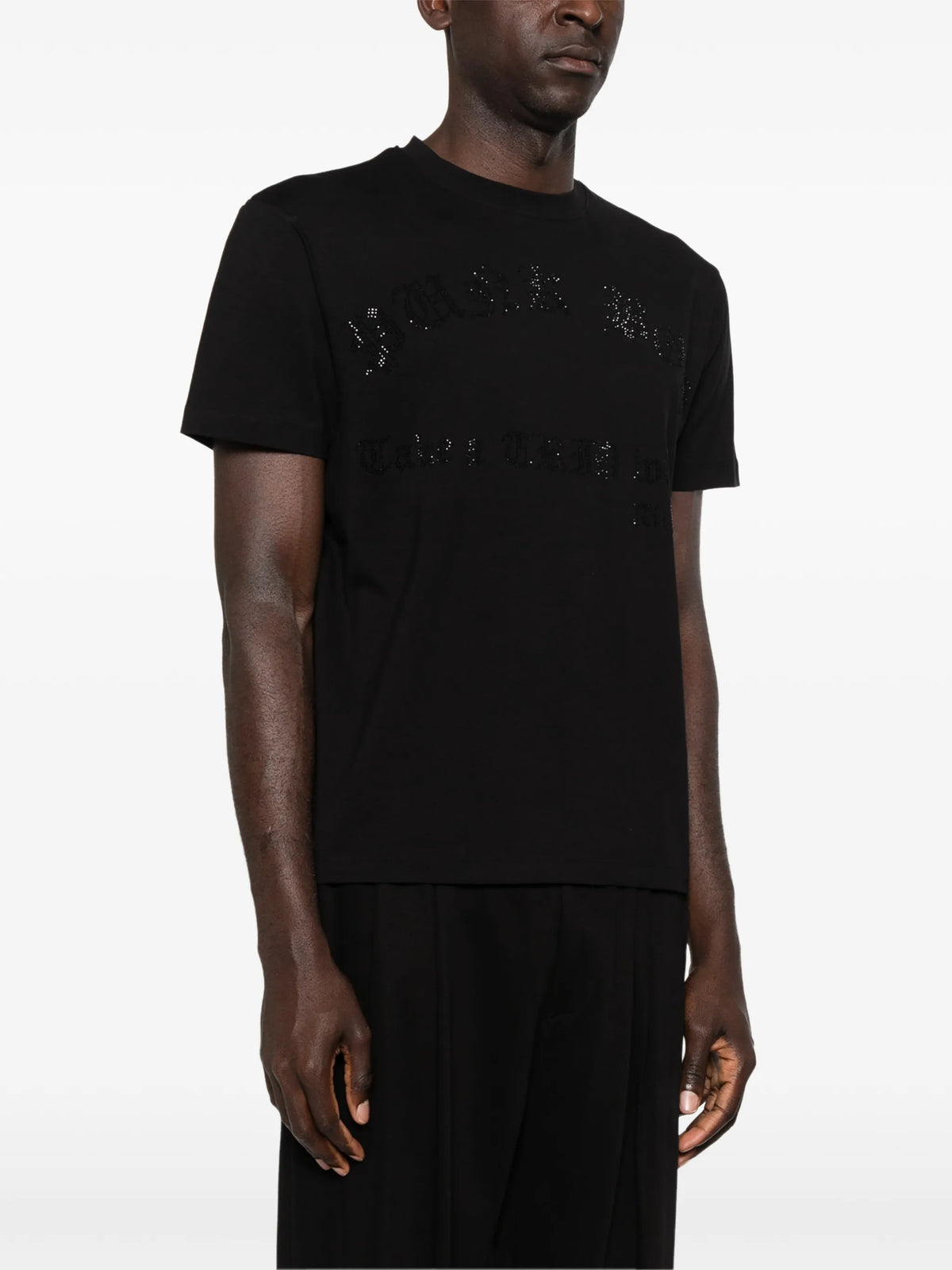 John Richmond Crystal-Embellished T-Shirt
