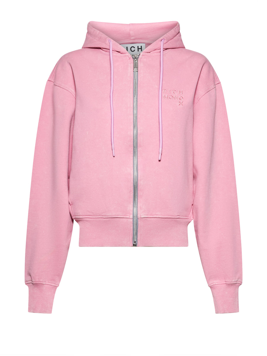 John Richmond Zip-Up Hoodie