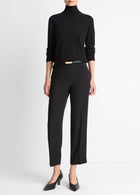 Crepe Tapered Pull-On Pant