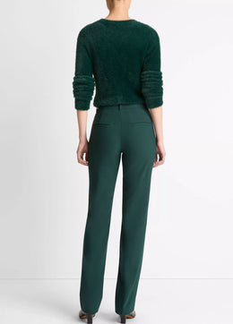 Cotton-Blend Slim Cigarette Pant