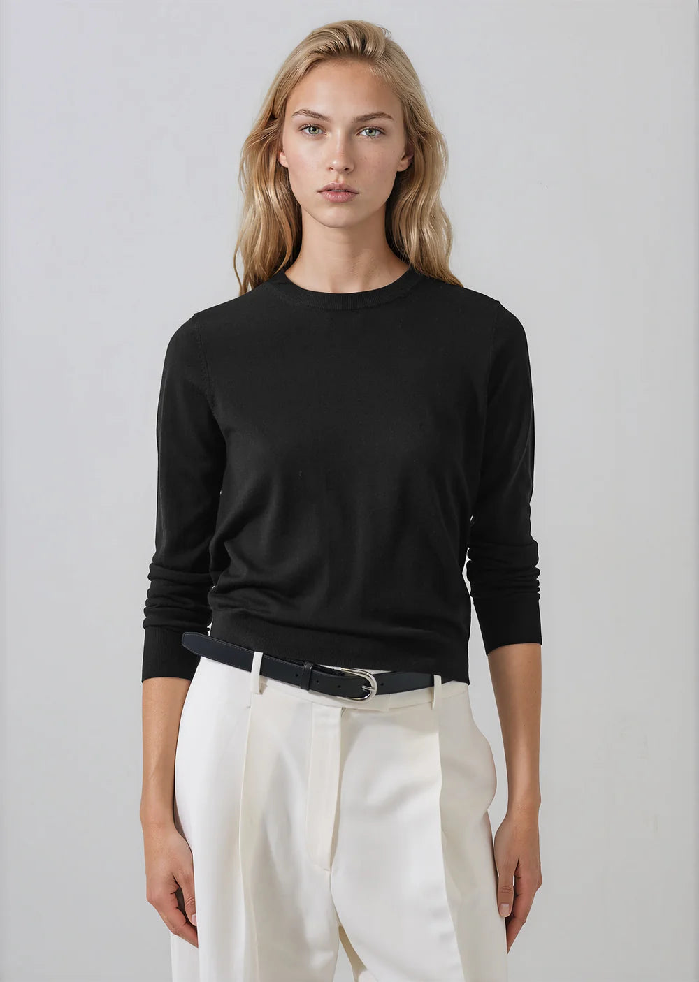 Long Sleeve Extrafine Merino Classic Crew