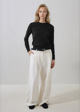 Long Sleeve Extrafine Merino Classic Crew