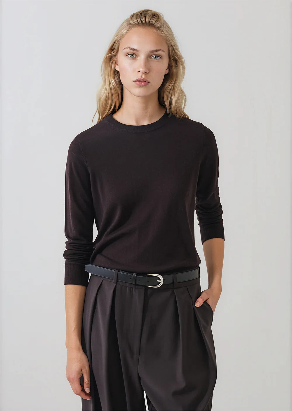 Long Sleeve Extrafine Merino Classic Crew