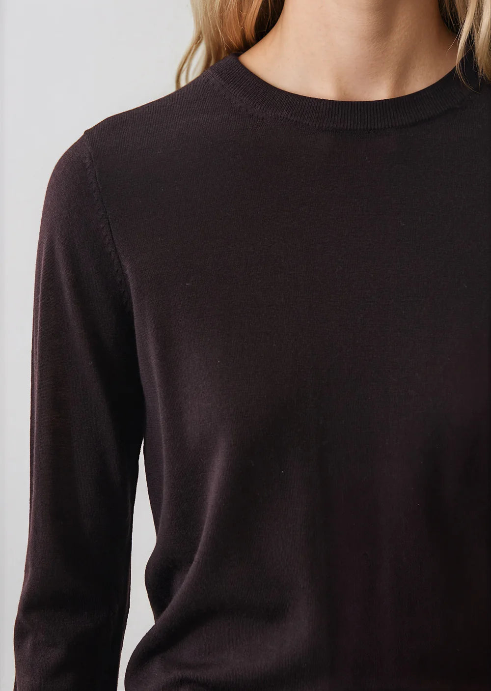 Long Sleeve Extrafine Merino Classic Crew