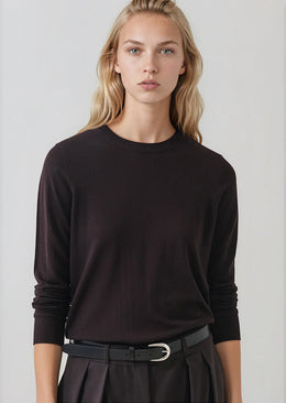 Long Sleeve Extrafine Merino Classic Crew