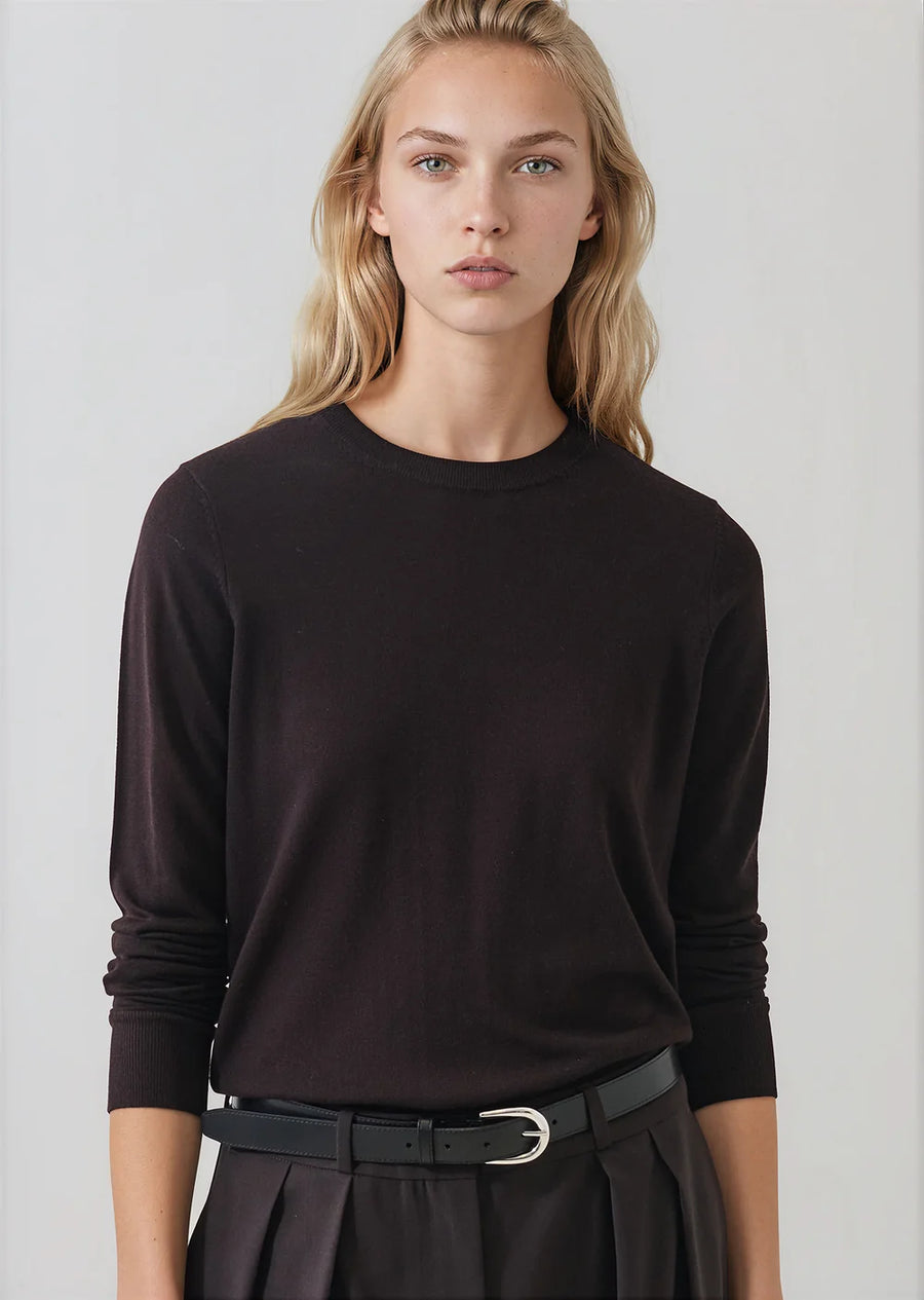 Long Sleeve Extrafine Merino Classic Crew
