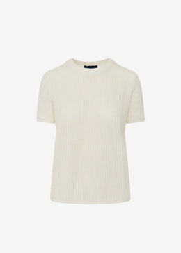 Cotton Cashmere Relaxed Knit Crew