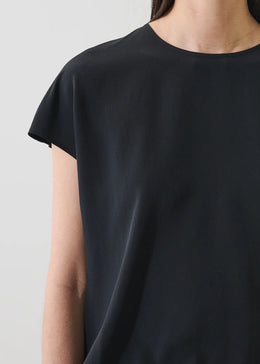 Silk Dolman Crewneck