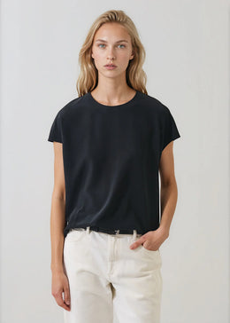 Silk Dolman Crewneck