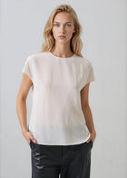 Silk Dolman Crewneck