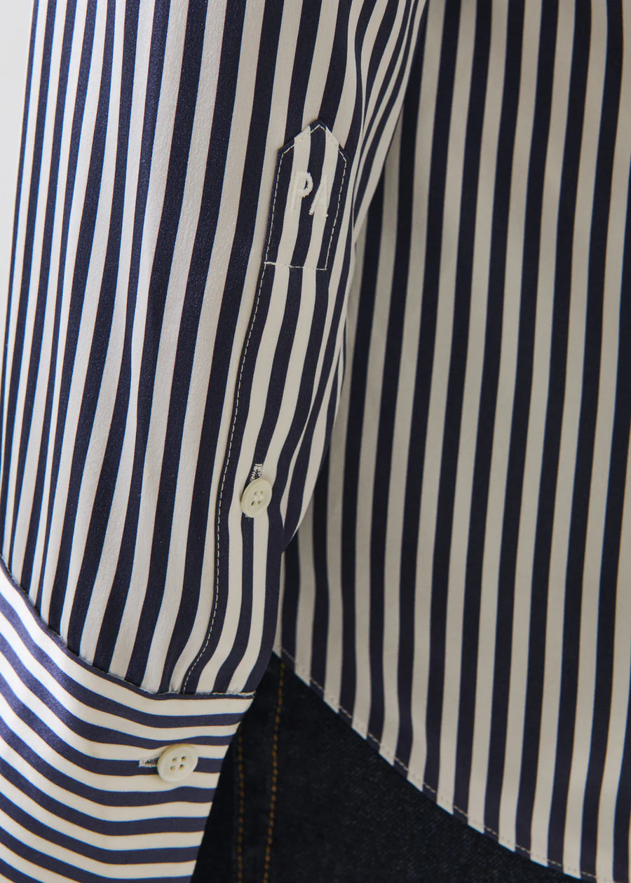 Silk Satin Relaxed Shirt