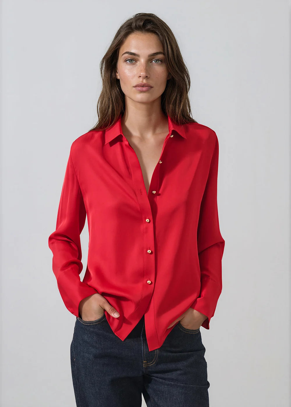 Silk Relaxed Shirt