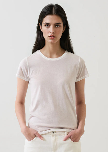 Reverse Spray Lightweight Pima Cotton Classic T-Shirt