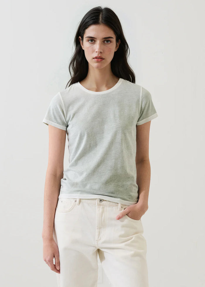 Reverse Spray Lightweight Pima Cotton Classic T-Shirt