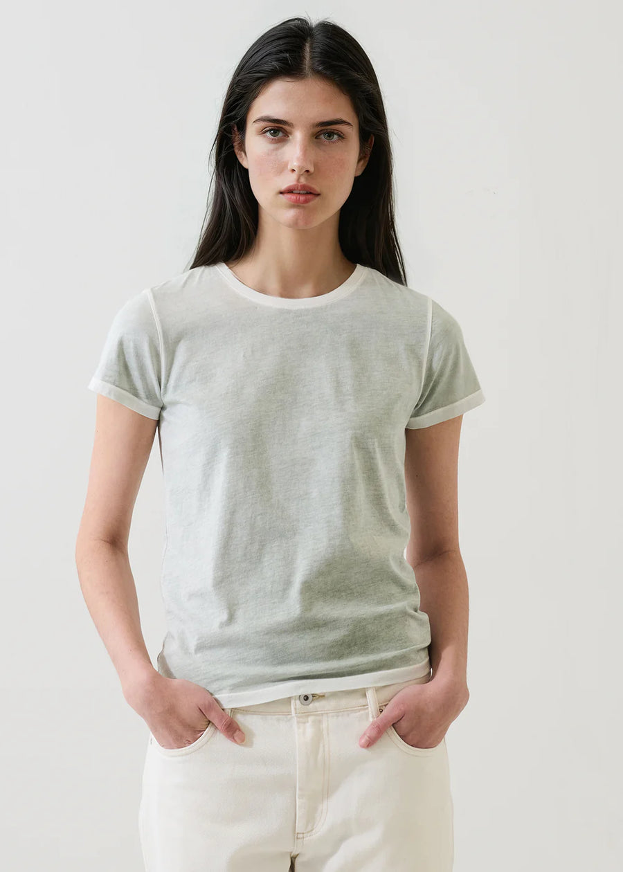 Reverse Spray Lightweight Pima Cotton Classic T-Shirt