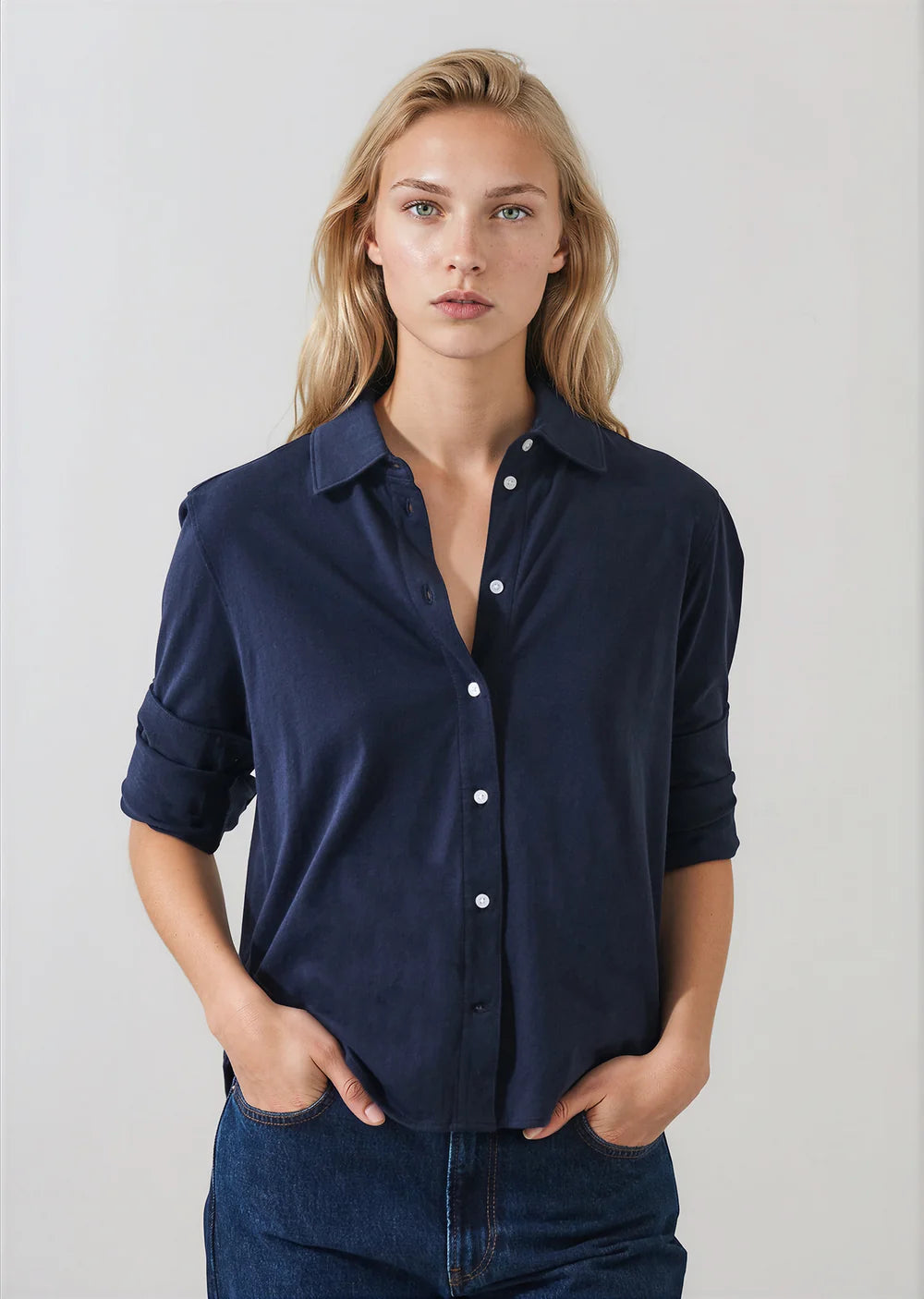 Organic Cotton Relaxed Shirt