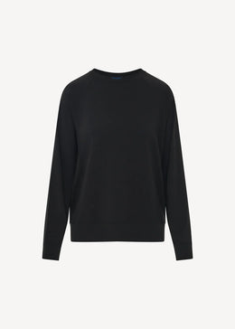 Pima Cotton Stretch Oversized Sweatshirt