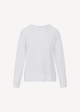 Pima Cotton Stretch Oversized Sweatshirt