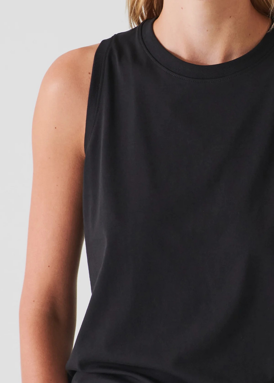 Pima Cotton Stretch Boyfriend Tank