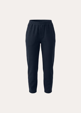Brushed Pima Cotton Tapered Pant