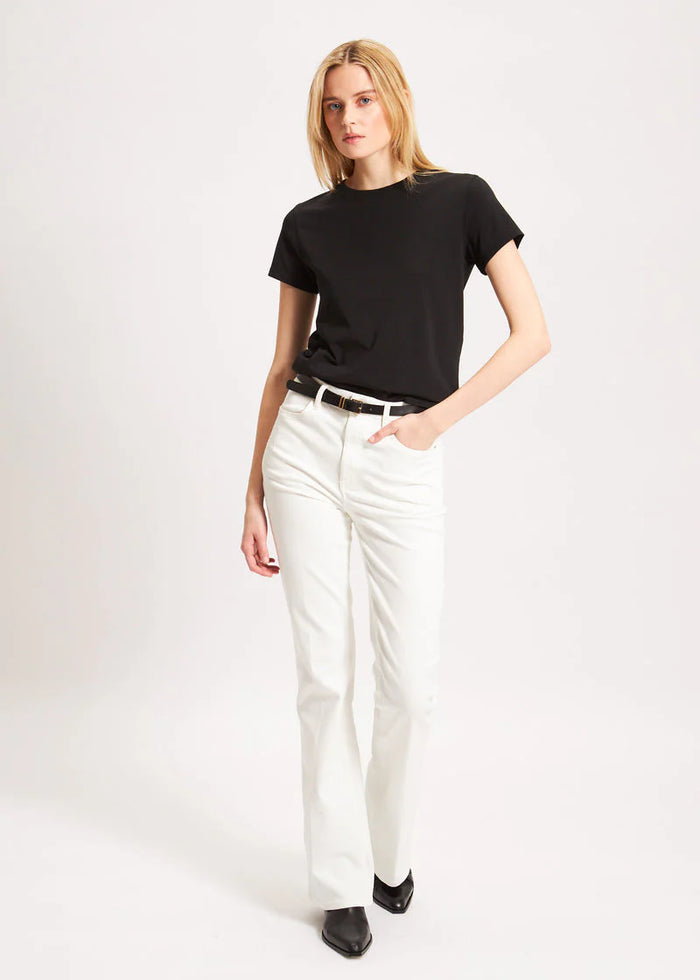 Patrick Assaraf Pima Cotton Stretch Slim T-Shirt