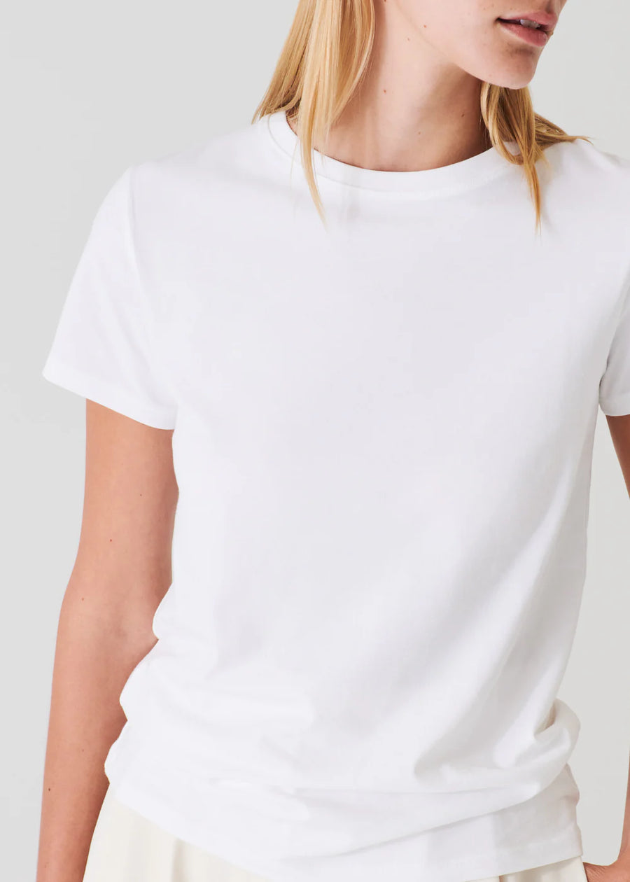 Patrick Assaraf Pima Cotton Stretch Slim T-Shirt