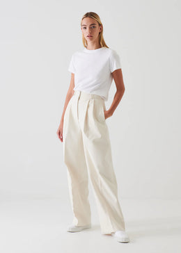 Patrick Assaraf Pima Cotton Stretch Slim T-Shirt